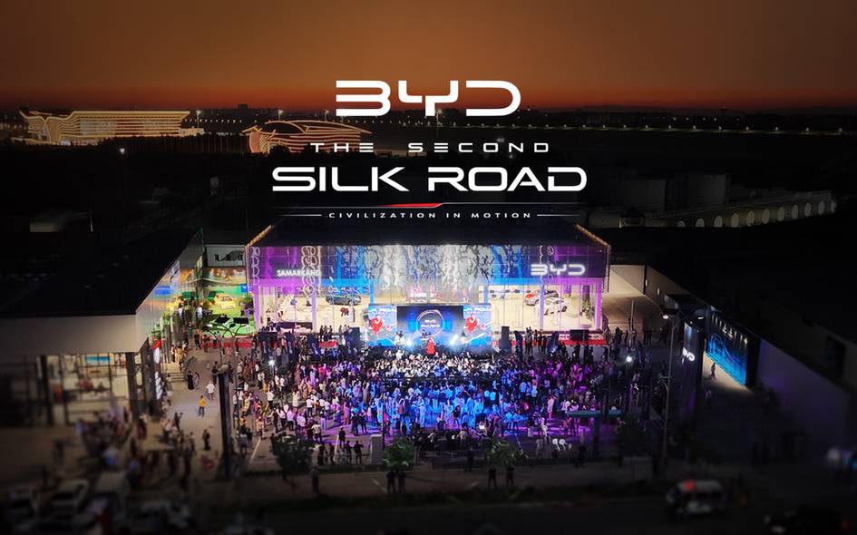 BYD Самарқандда Буюк Ипак йўли мероси ва келажак технологияларини бирлаштирди